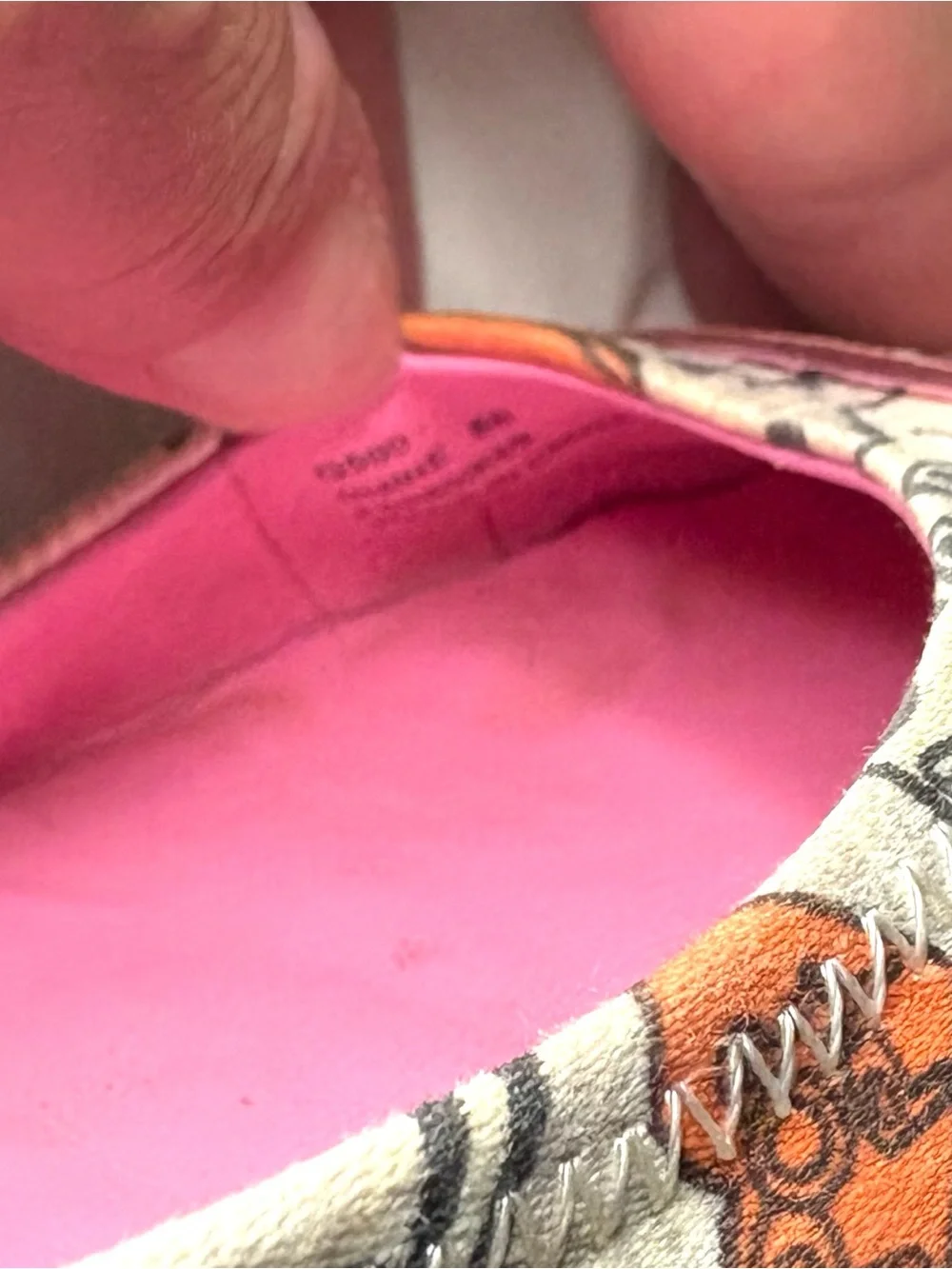 Coach Poppy Graffiti Y2k Sequin Ballet Flats, Women’s Size 8
